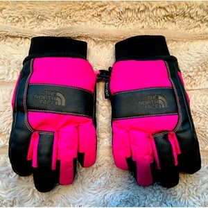 Pink THE NORTH FACE Work Etip Glove Youth Medium